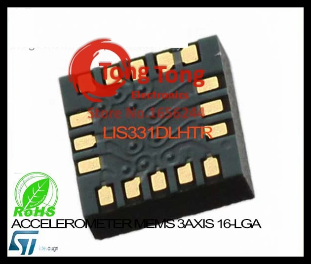 LIS331DLHTR ACCELEROMETER MEMS 3AXIS 16 LGA LIS331DLHTR 331 LIS331 ...