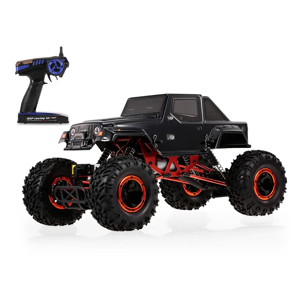 94180 1:10 2 4G 4WD высокоскоростной Радиоуправляемый внедорожник Rock Crawler детский