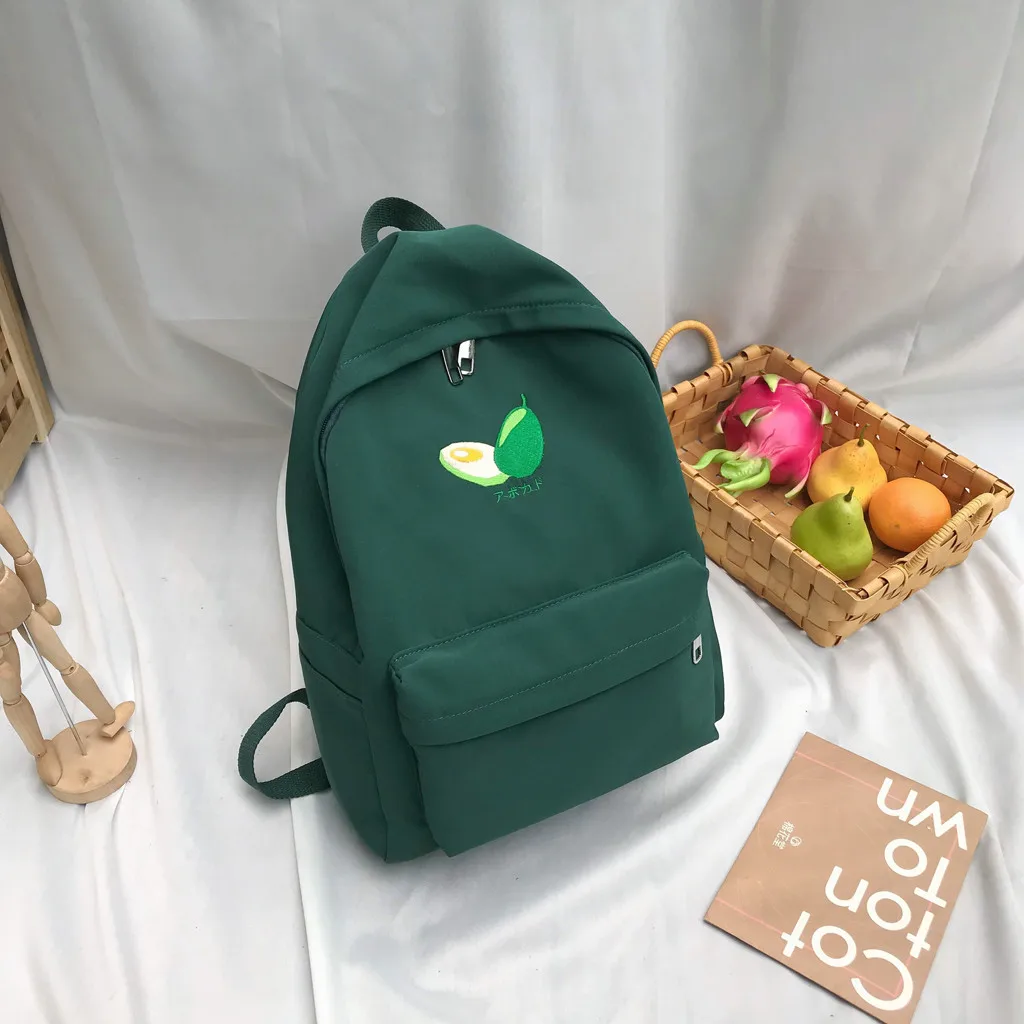 MOLAVE рюкзак женская мода авокадо Печать Дети Мальчики Девочки bookbag Студент Путешествия Рюкзак carteras mujer de hombro y bolsos