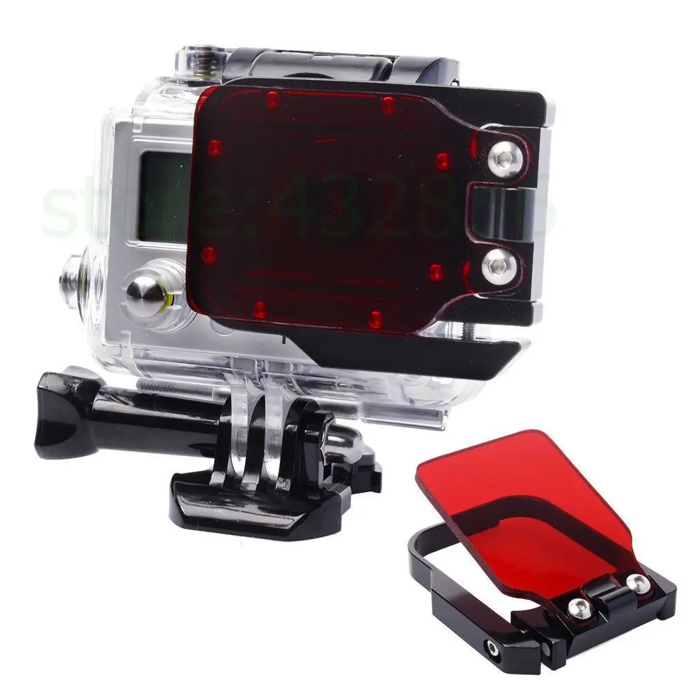 wholesale Red color Underwater (10 20m) Sea Dive Color Filter Flip