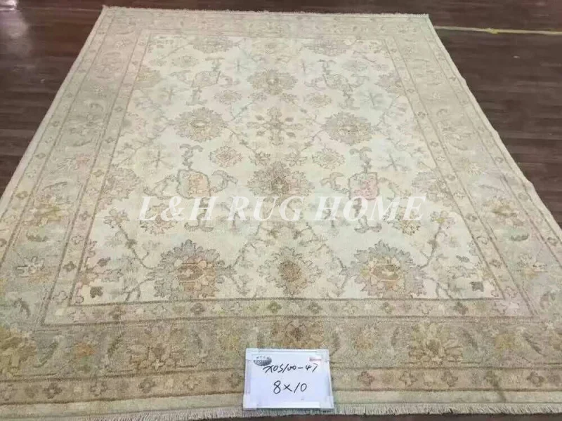 8'X10' 70 линий, ручная работа, Узелок, шерсть, Восточный ковер, ручная работа, античный ковер