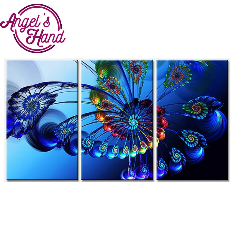 

5d custom diamond painting eigen foto Colorful Feathers attrape reves plumes mandala diamond painting embroidered cross stitch