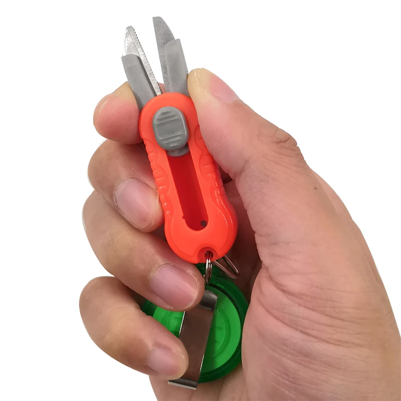 

1pcs Mini Portable Fishing Line Cutter Outdoor Stainless Steel Fishing Gear Accessories Fishing Line Clip Cutter Tackle