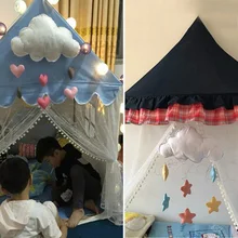 Домашний декор детская спальня облако фетр любящий в форме сердца, Подарочный потолочный мобильный подвесной кулон