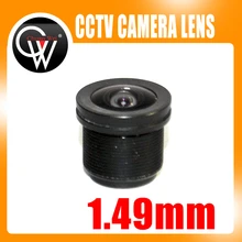 New 1.49mm lens 1/4″ M12 CCTV Board Lens For CCTV Security Camera /HD IP Camera Free Shipping