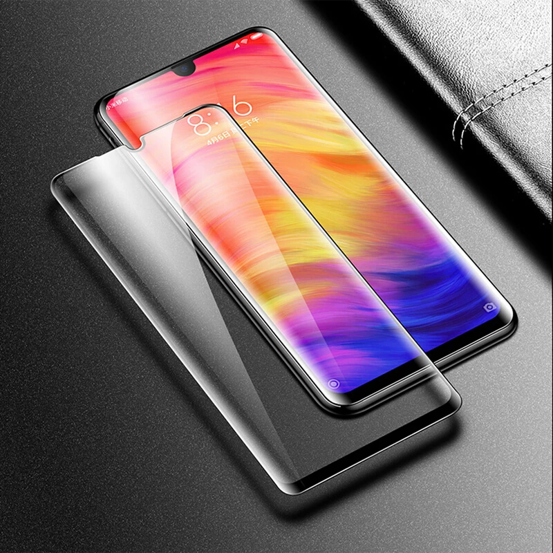 Для Xiaomi Redmi Note 7 защитная пленка для экрана для Xiaomi Redmi Note 7 Pro пленка из закаленного стекла полный MOFI чехол 5D 9H стекло