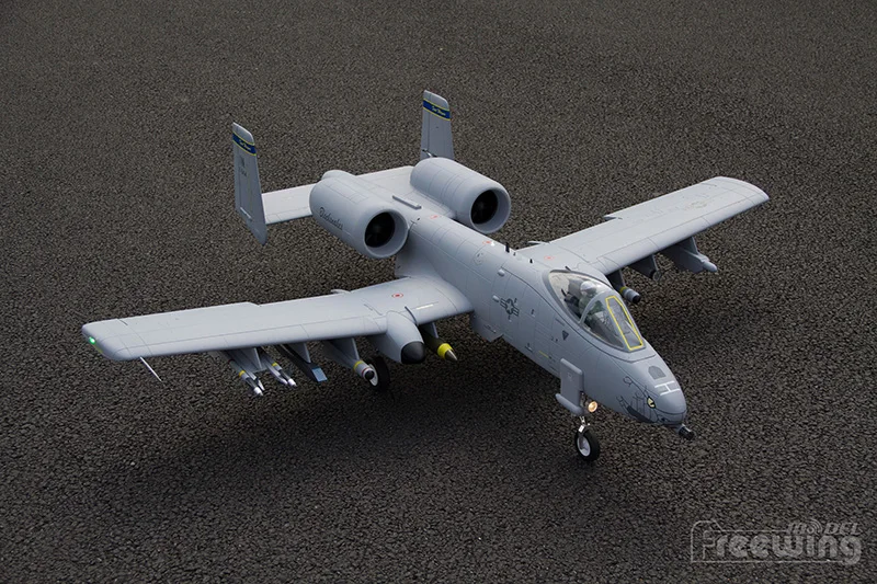 Самолета приводимого в движение с помощью электропривода A-10 Thunderbolt II "Warthog" супер весы Твин 80 мм EDF струи от окончательного Би A10 радиоуправляемая модель для хобби RC самолет