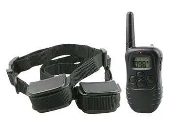 

For 2 Dogs Waterproof And Rechargeable Shock Training Collar 300M Remote