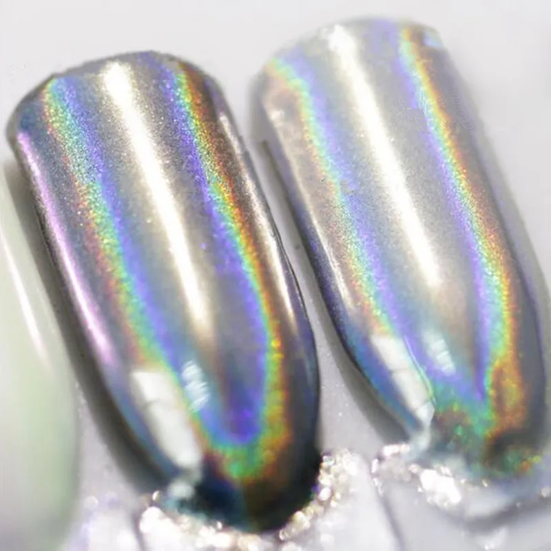 

1g Holographic Laser Powder for Gel Polish Nail Glitter Powder Holo Dust Manicure Glitter Nail Art Holographic Pigment