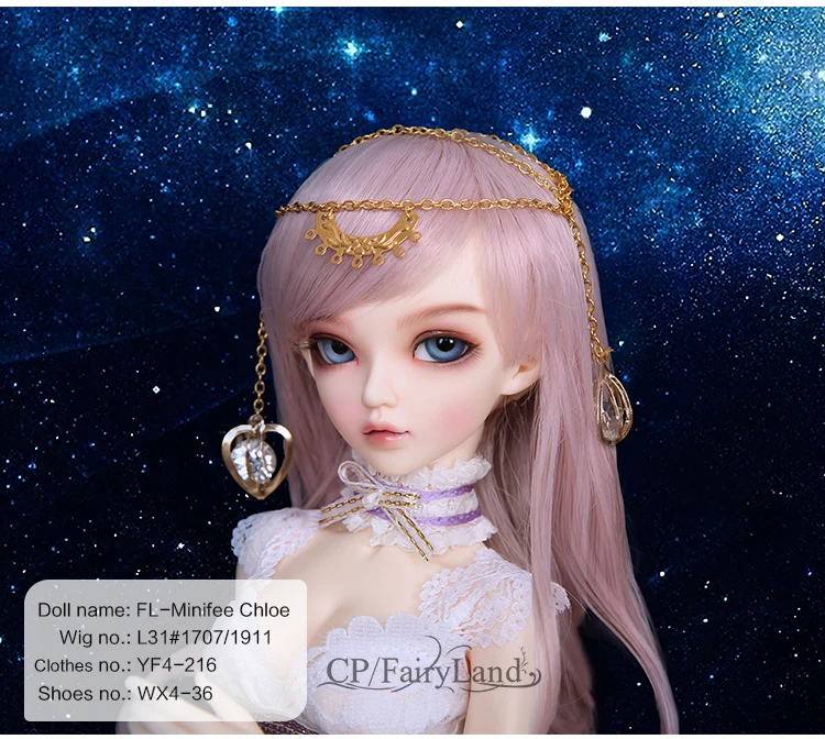 Fairyland Minifee Chloe fullset костюм 1/4 BJD SD кукла fairyline moeline msd luts littlemonica bluefairy парик chlothes обувь