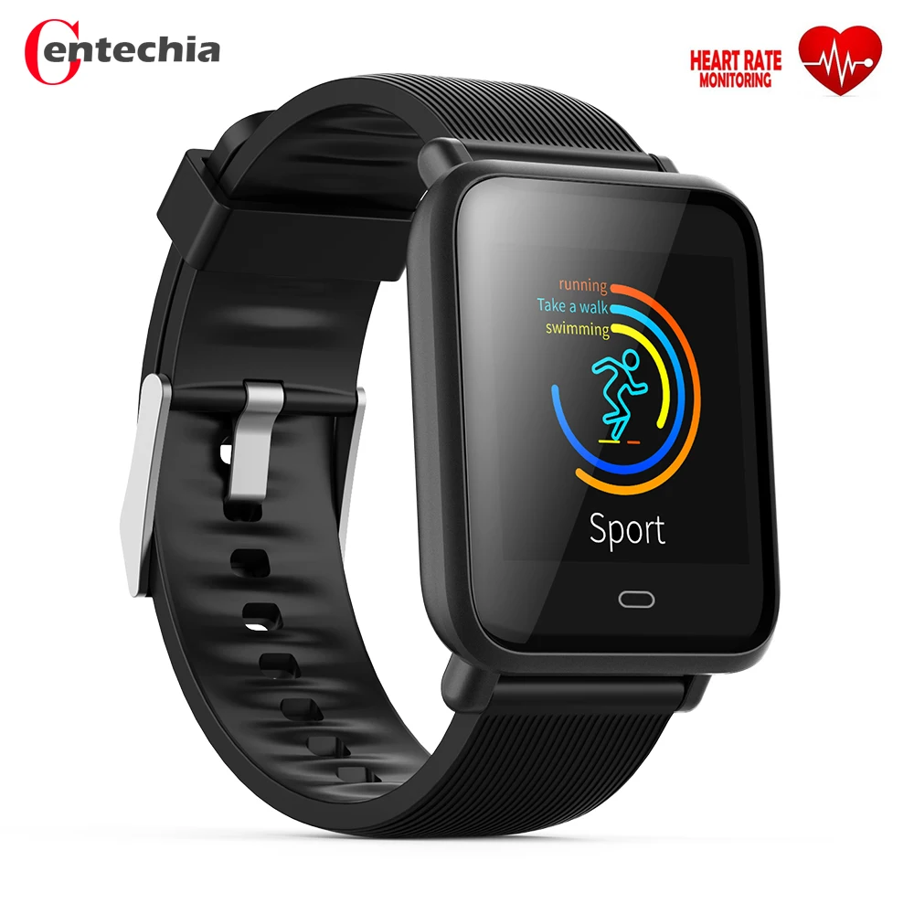 

Q9 Smartwatch Smart Fitness Bracelet Waterproof Sports For Android IOS Heart Rate Monitor Blood Pressure Functions Smart Watch