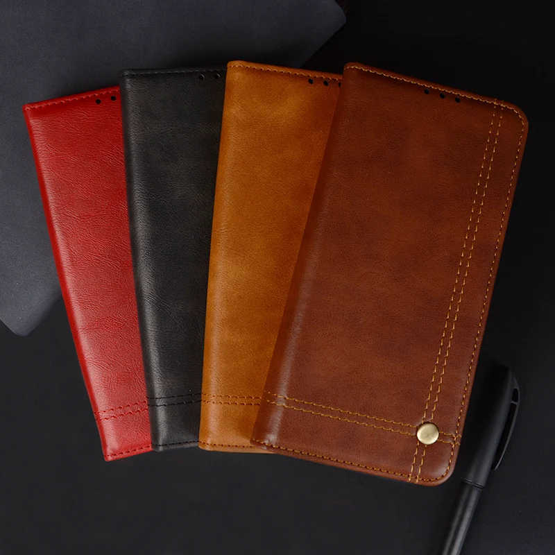 

Luxury Vintage Flip PU Leather Case For Asus ZenFone Max Plus M2 Max Shot ZB634KL Protection Wallet Case Phone Bags Cover