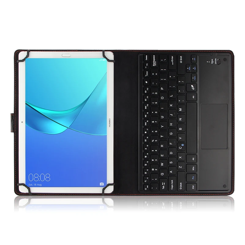 

Universal 10.1'' Removable Wireless Bluetooth Keyboard Case For Lenovo Tab E10 E 10 X104 Tablet PU Leather stand cover funda+Pen