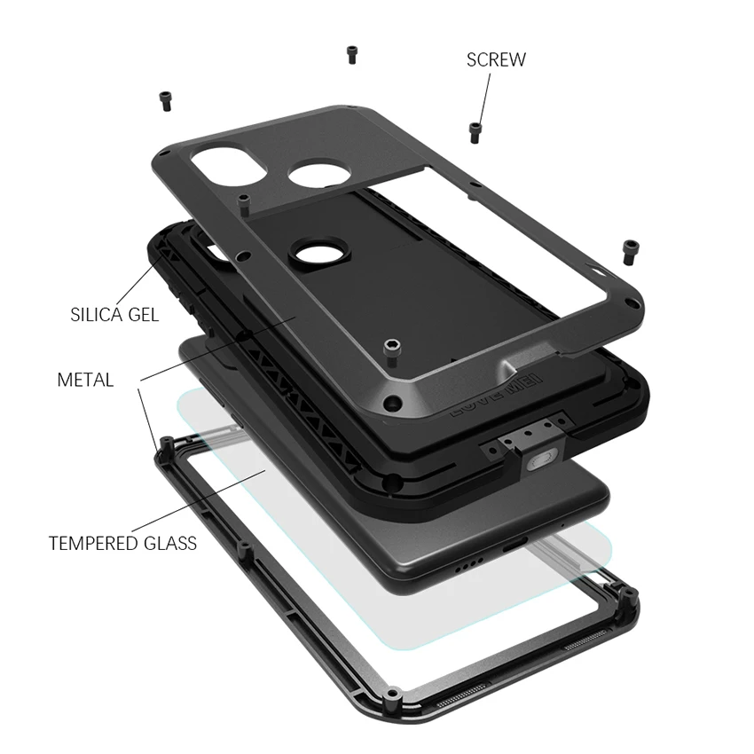 Najtaniej Miłość Mei Metal obudowa do xiaomi mi 6 8 9 Max 2 Max 3 mi X 2 mi X 2 S, odporna na wstrząsy telefon etui na xiaomi 9 wytrzymała, odporna na upadek pancerna obudowa