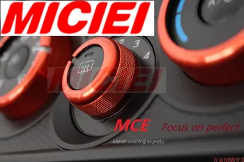 

MICIEI Air Conditioning Ring Cover Trim Black for Toyota GT86 BRZ FRS