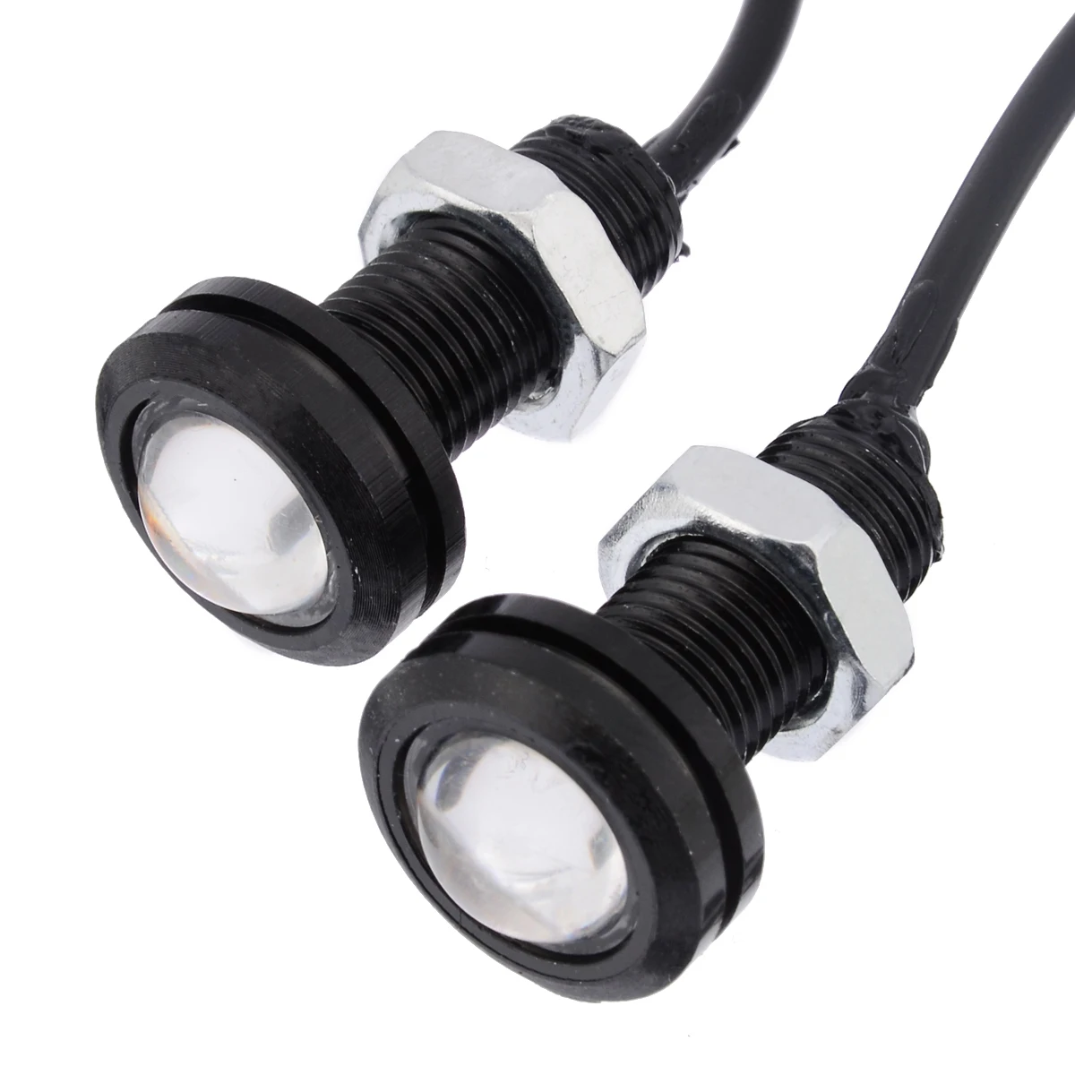 12V 2Pcs/Set Blue 10W LED Boat Plug Light Waterproof Drain Marine Underwater Fish Boat Light Parts Accessories