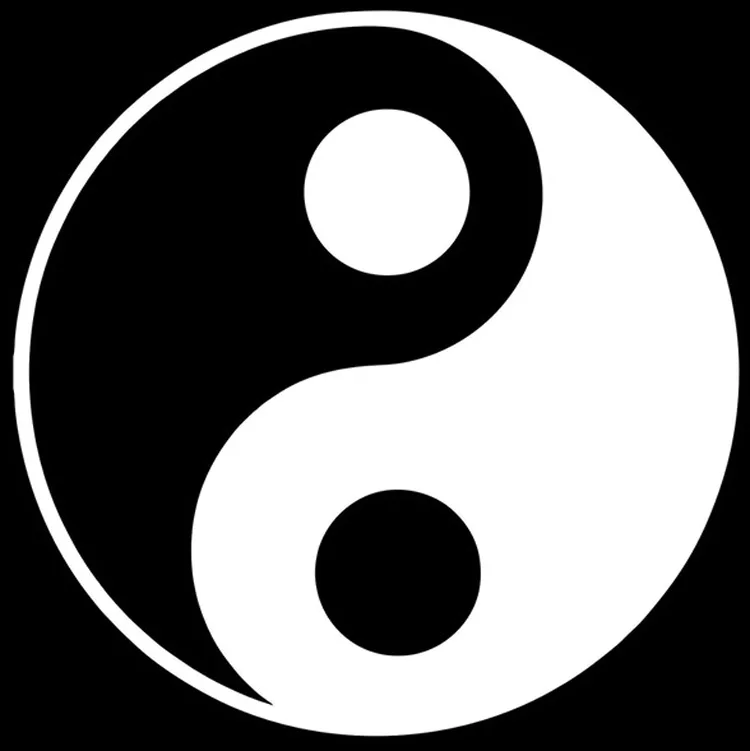 Персонализированные наклейки для автомобиля с рисунком YIN YANG 12 5 х12 см аксессуары