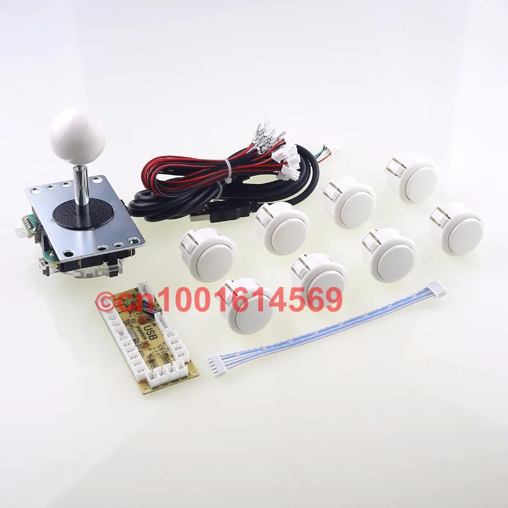 

Arcade Game Push Button Sanwa Fighting Stick + Sanwa Action Buttons + No Delay Encoder For Raspberry PI 1 2 3B Retropie Project