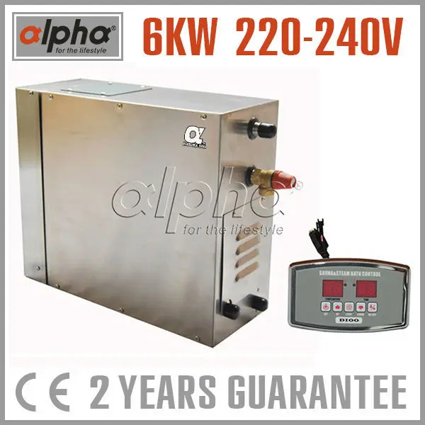 6KW220-240V 50 Гц нержавеющая сталь коммерческое/Домашнее использование паровой турецкий парогенератор прямые продажи с фабрики, CE сертифицировано