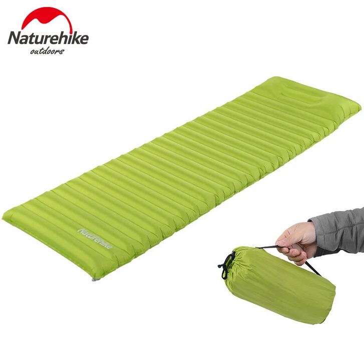 Naturehike في خفيفة التخييم مقاوم للرطوبة وسادة Folating فراش نفخ Airbed خيمة الهواء حصيرة مع وسادة
