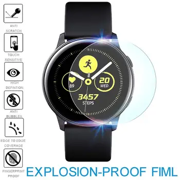 

Film For Samsung Galaxy Watch Active 40mm Smart Watch 5H HD Explosion-proof Screen Protector High Definition Anti-shock Film
