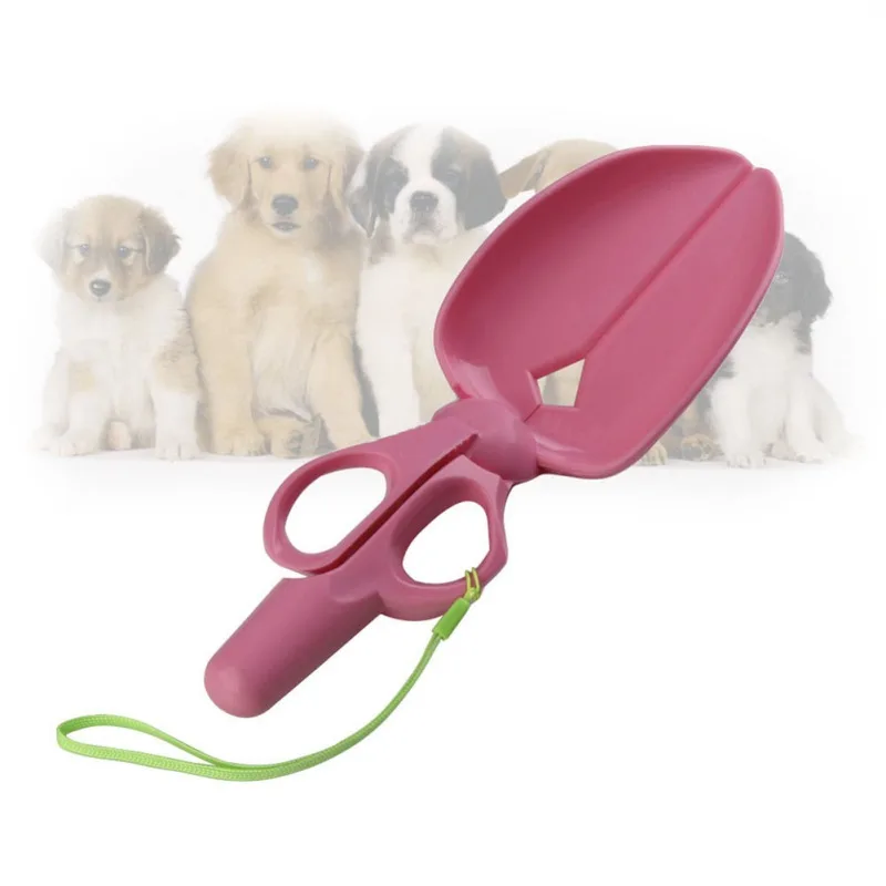 

Pet Dog Puppy Cat Waste Poo Pick Up Scissor Scoopper Clamp Shovel Clean Tool Pet Dog Pooper Scoopers Tool