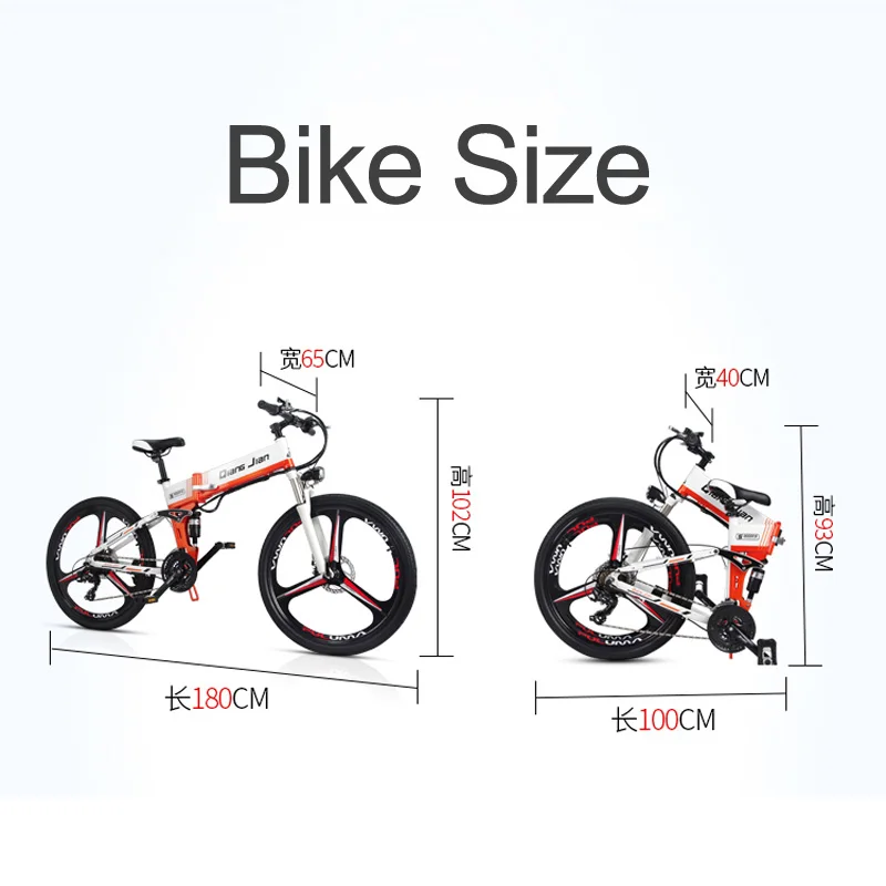 Sale 21 Speed Folding Bicycle 48V 12.8A Li-on Battery 26 inch Electric Mountain Bike Dual Suspension,LCD Control 5 Pedal Assist M80 2 Sale 21 Speed Folding Bicycle 48V 12.8A Li-on Battery 26 inch Electric Mountain Bike Dual Suspension,LCD Control 5 Pedal Assist M80 2