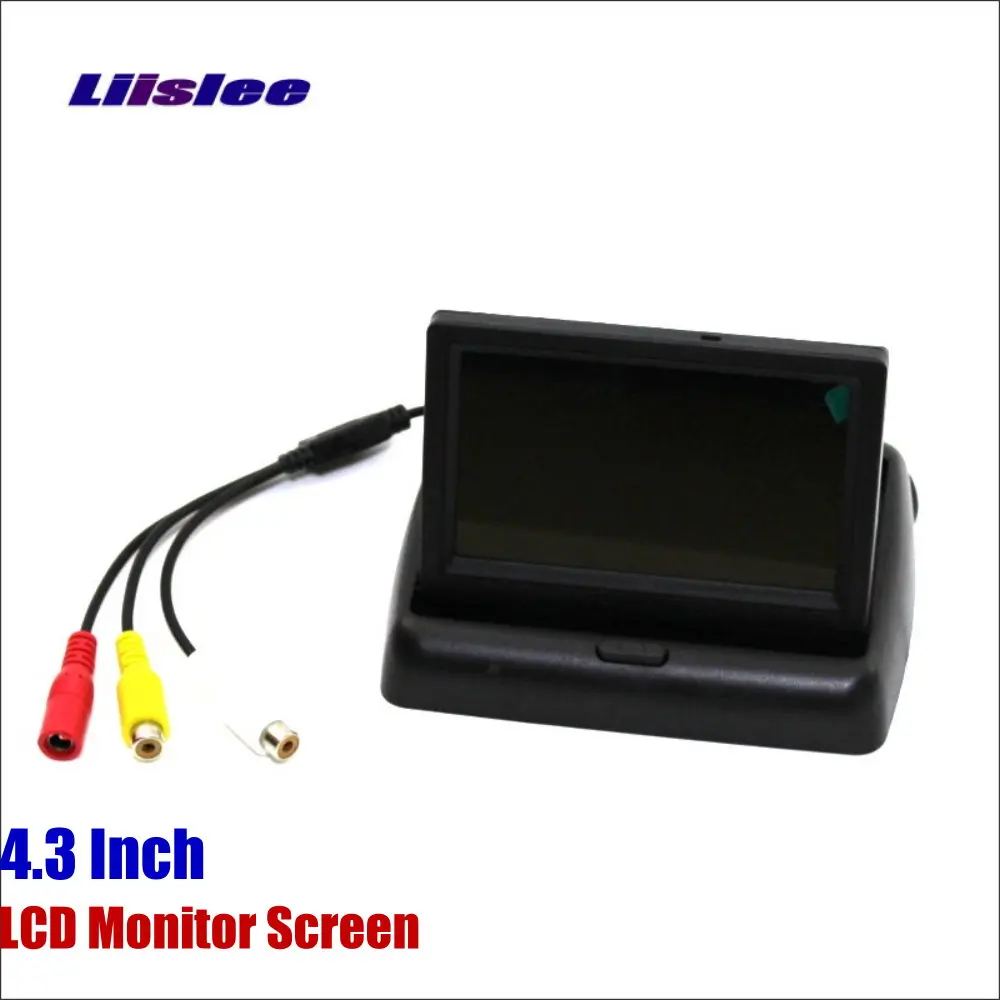 Liislee для сиденья Леон 1 P 5F MK2 MK3 складной автомобиль HD TFT ЖК-дисплей монитор Экран Дисплей/4,3 дюймов/NTSC PAL Цвет ТВ Системы