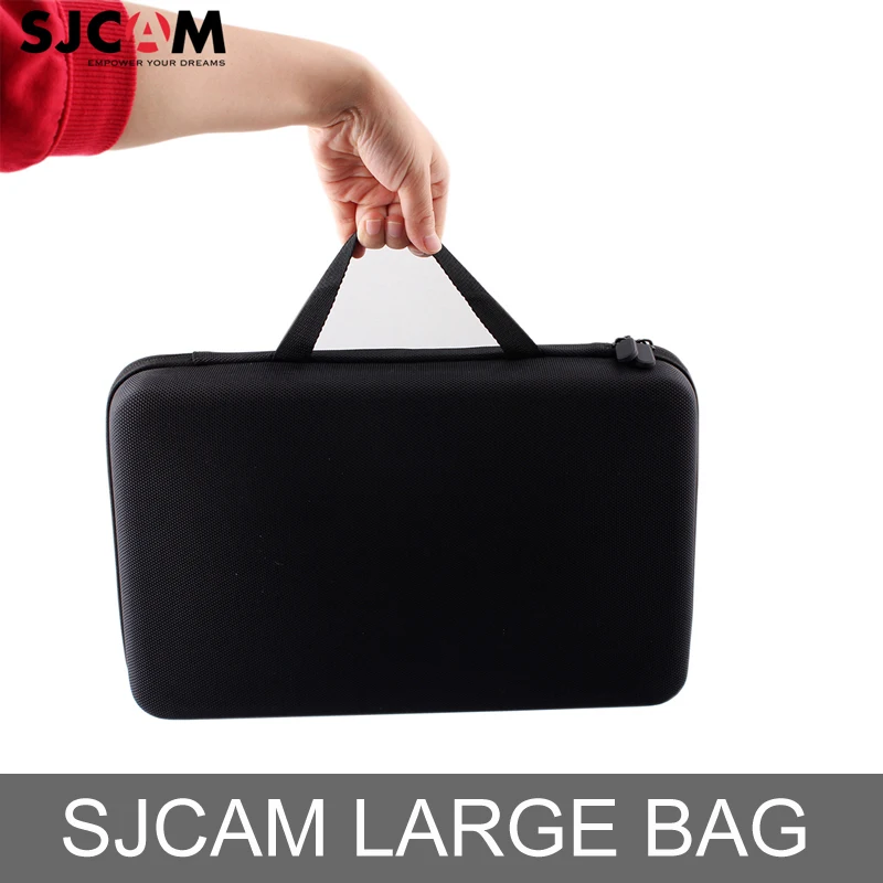 

Black Large Size Storage Collection Big Bag For SJCAM SJ8 serie Sj6 Legend, Sj7 Star, SJ4000 Series,Sj5000 Series,M10 Series,M20