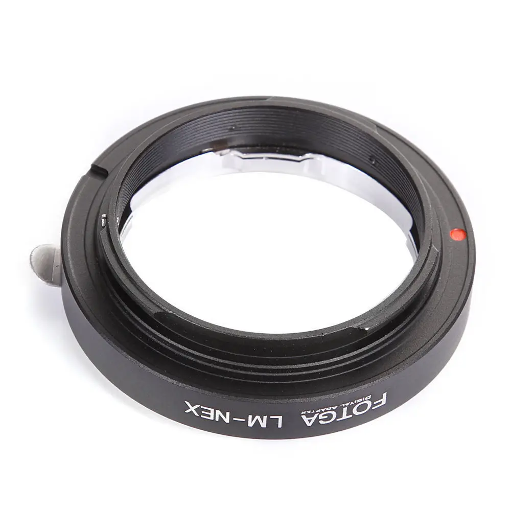 Переходное кольцо для объективов FOTGA LM-NEX переходное кольцо для Leica M LM объектив sony байонетное крепление типа Е A7III A9 A7R A6000 A3000 NEX-7 6 5 3 5N 3VG10E VG20E