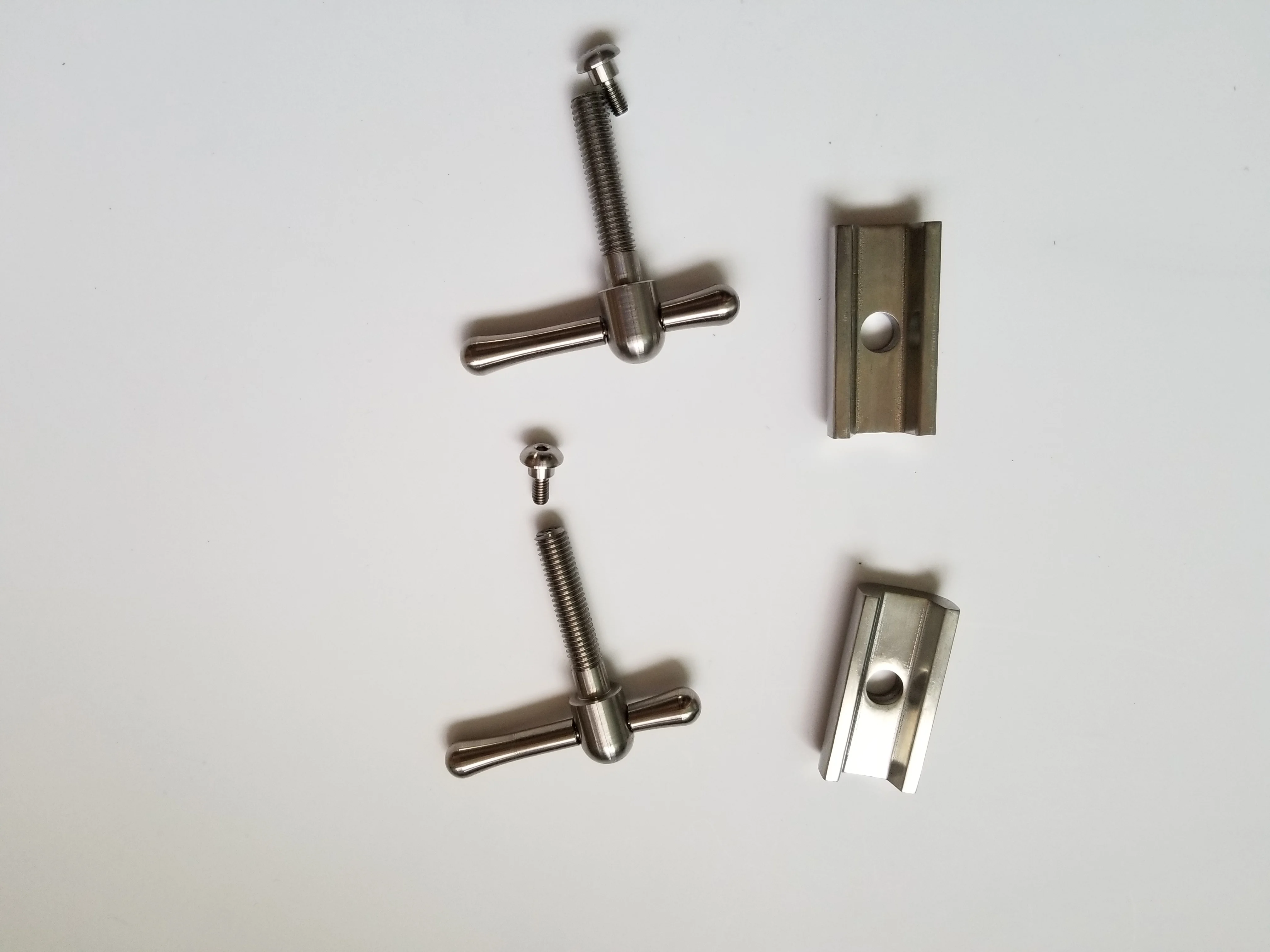 Best Titanium Bicycle Hinge Clamps and Hinge Levers(limit nut) For Brompton BMX Bike Frame Quick Release C Buckle Magnet Cycling Part 1