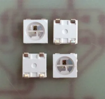 

100PCS WAVGAT WS2812B 4pin 5050 SMD WS2812 Individually Addressable Digital RGB LED Chip 5V LED Chip SMD