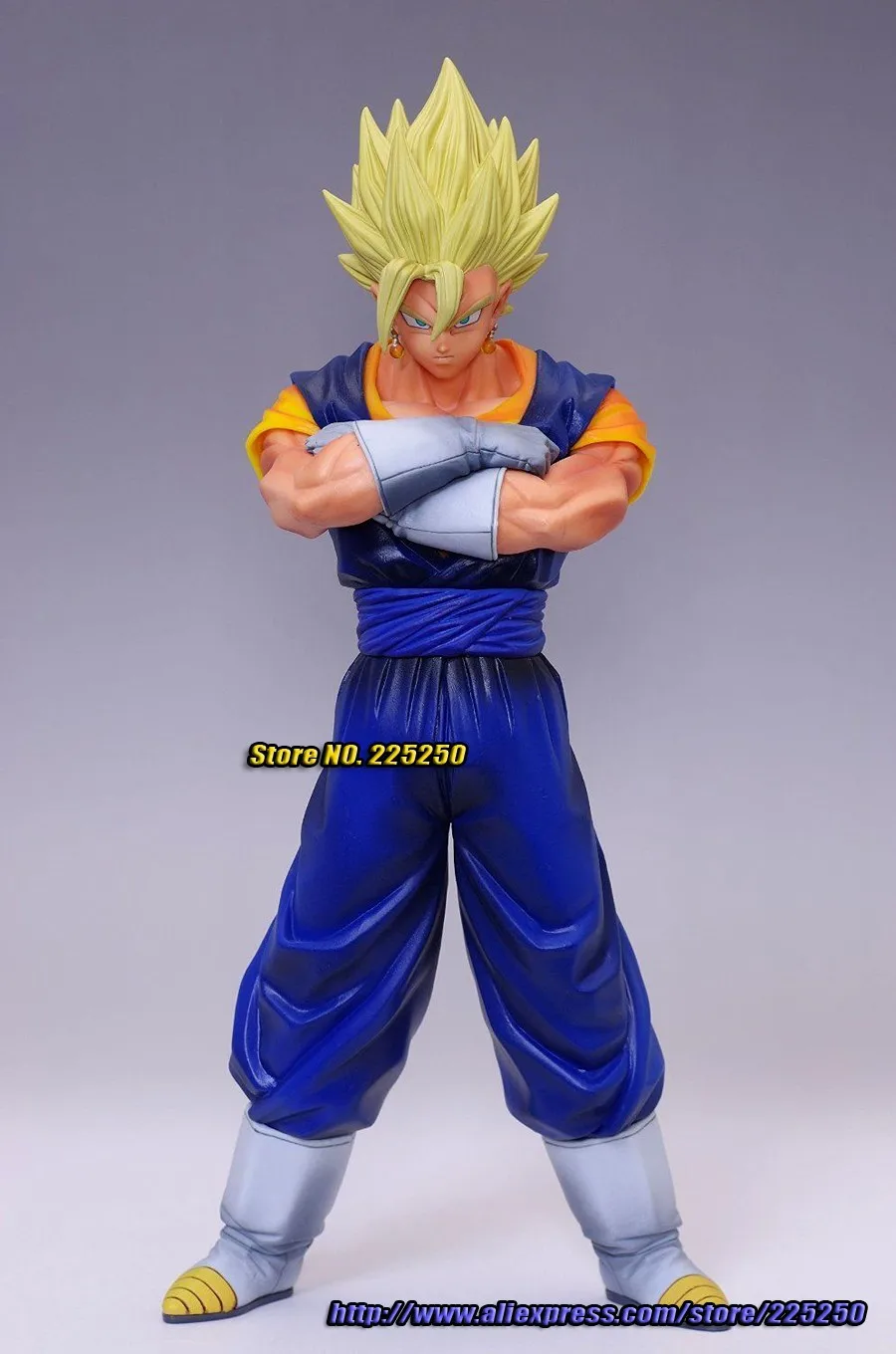 Японского аниме "Dragon Ball Z Кай" Оригинал Banpresto мастер звезды Пьеса (MSP) фигурки-vegetto Супер Saiyan