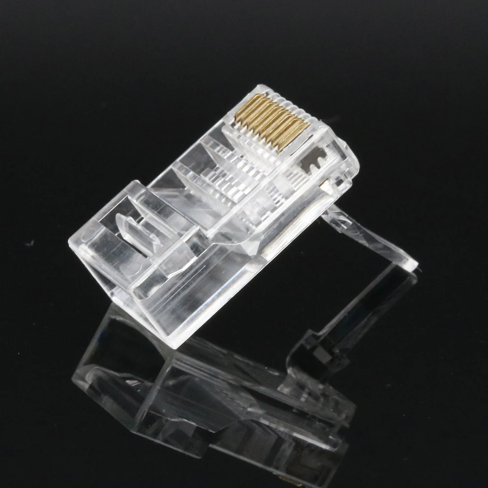 xintylink 50pcs 100pcs RJ45 connector Cat5 Cat5e unshielded Modular rj45 Plug terminal 8p8c Network Connector for ethernet cable xintylink 50pcs 100pcs RJ45 connector Cat5 Cat5e unshielded Modular rj45 Plug terminal 8p8c Network Connector for ethernet cable