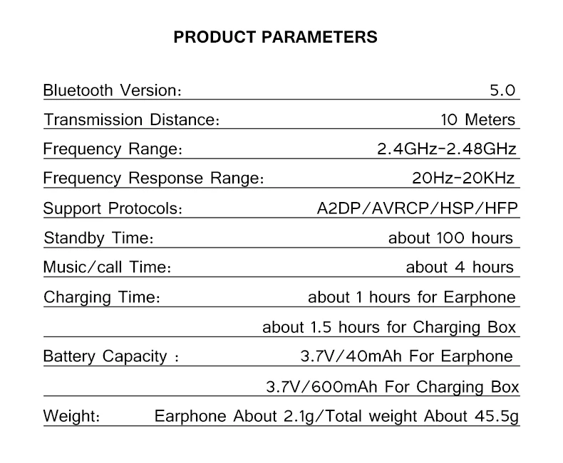 POLVCDG S09 беспроводные Bluetooth наушники Новые Черные Водонепроницаемые Hi-Fi стерео наушники интеллектуальные шумоподавлением наушники с шумоподавлением