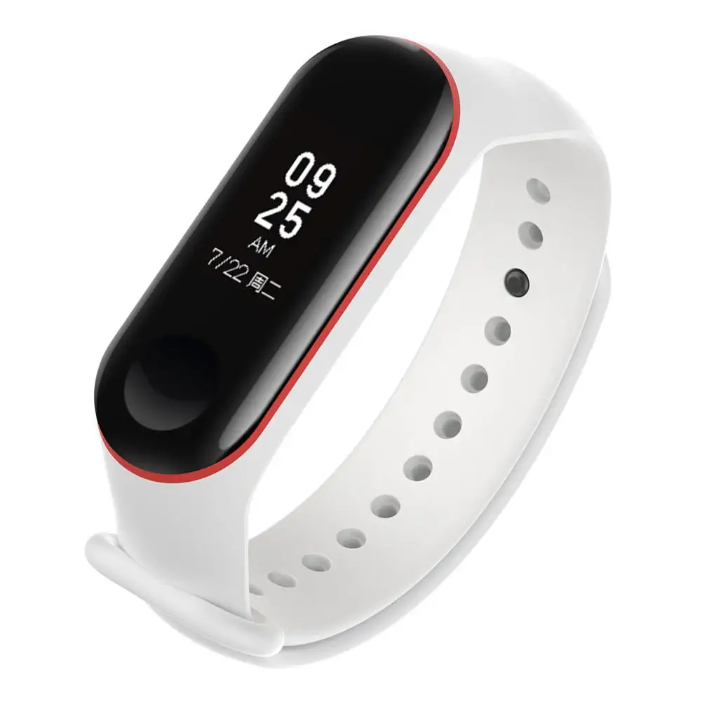 Ремешок сменный из мягкого силикона для Mi Band 4 3 Xiaomi 4/3|Смарт-аксессуары| |