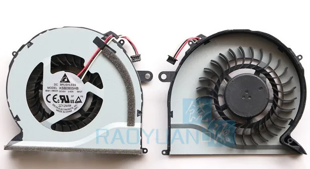 

Genuine New CPU Cooling Cooler Fan For Samsung NP550P5C NP550P7C NP-550P5C NP-550P7C KSB0805HB BK2T CPU FAN