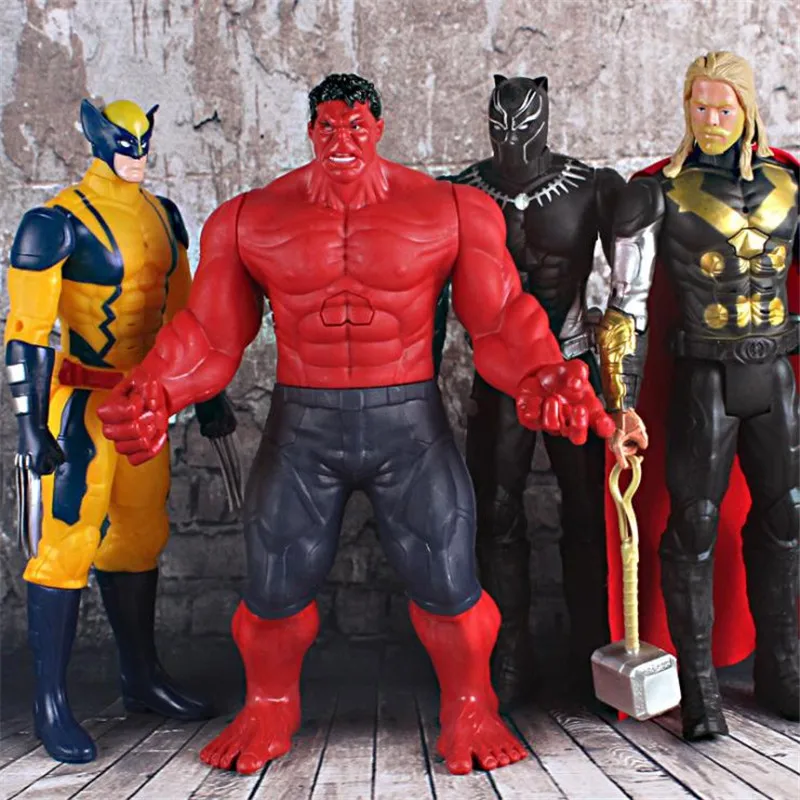 Marvel Мстители 4 эндшпиль игрушки танос Халк Бастер человеком пауком Железный