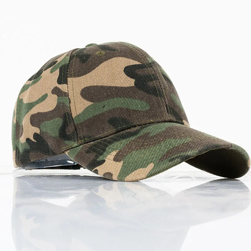 Camo Baseball Caps Men Army Cap Summer Hat For Men Snapback Hip Hop ...