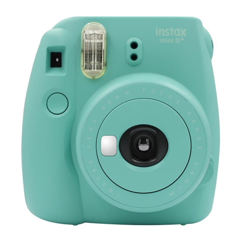 

Fujifilm Instax Mini 8 Plus Mint Instant Film Camera with Fuji Close-up Lens Hand Strap