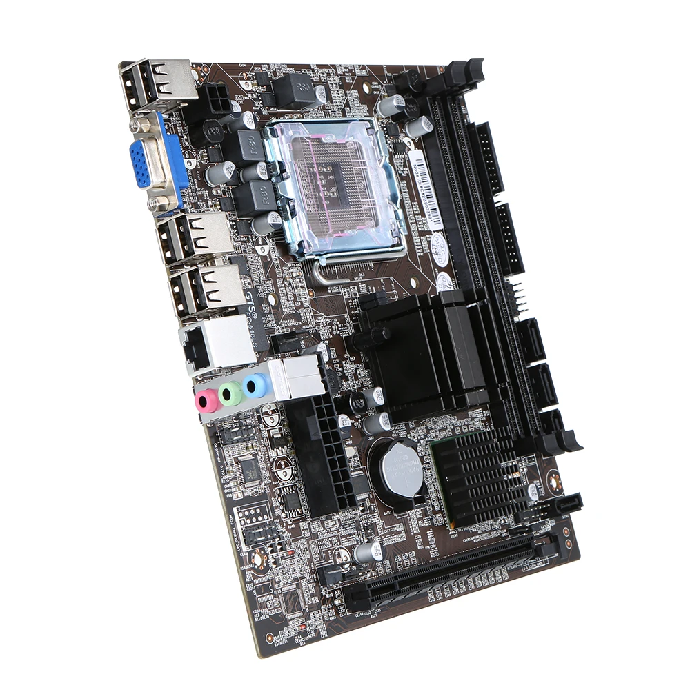 

Jingsha Motherboard Mainboard Intel G41 Chipset SATA Port Socket LGA 771 / LGA 775 DDR3 8GB for Windows 7 / 10