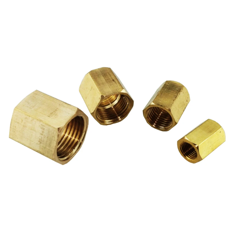 Латунный фитинг с шестигранным корпусом Женская муфта 1/8 &quot1/4&quot 3/8 &quot1/2&quot 3/4