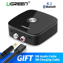 Ugreen Bluetooth Receiver 4 1 2RCA 3 5mm Jack Aux Audio Receiver Wireless Adapter Music for