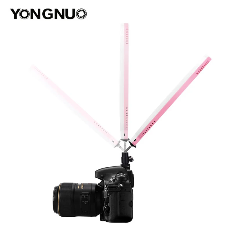 Кольцевой светодиодный светильник YONGNUO YN128 для фотосъемки 3200K 5500K кольцевая лампа
