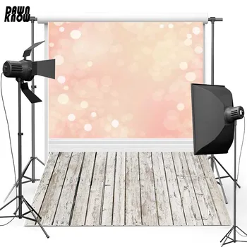 

DAWNKNOW Pink Shimmer Wall New Fabric Flannel Photography Background For Kids Floor Vinyl Backdrop For Child Photo studio F484