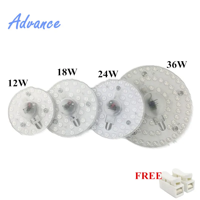 Ceiling Lamps LED Module AC220V 230V 240V 12W 18W 24W 36W LED Light Replace Ceiling Lamp