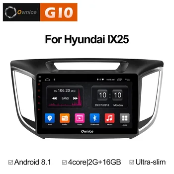 

HD 10.1 inch Quad 4Core 2GB RAM+16GB ROM Android 8.1 Car DVD Player For Hyundai IX25 2014-2016 GPS Radio Stereo 4G WIFI TPMS DAB