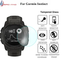 2 шт. защитная пленка на весь экран для Garmin Instinct Watch HD 9 H 2.5D закаленное защитное стекло Взрывозащищенная защитная пленка против царапин