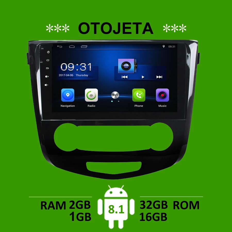 GenevieOnie1973 OTOJETA car accessory for Nissan Qashqai 2016 gps navi
