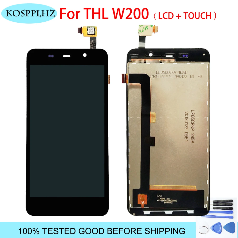 ЖК дисплей 5 0 дюйма 1280x720p для THL W200 W200S W200C с фото и инструментами|Экраны мобильных